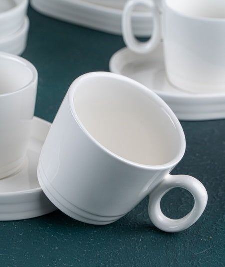 ACR ACR Bianco Perla Nescafe - Koffieset 12 Delig | 6 Persoons