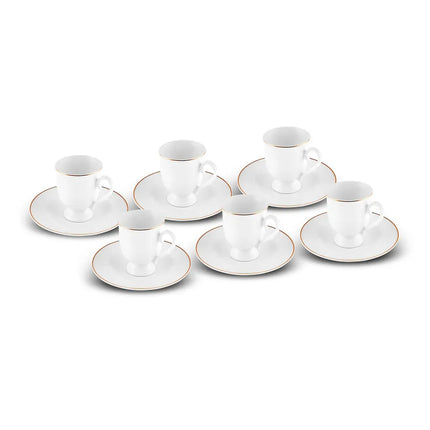 KARACA Karaca Alin Espressoset 12 Delig | 6 Persoons 85 ml