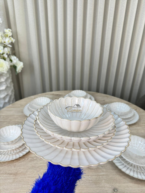 Liman Home Decor - Liman Online Julia Serviesset 25-Delig 6-Persoons