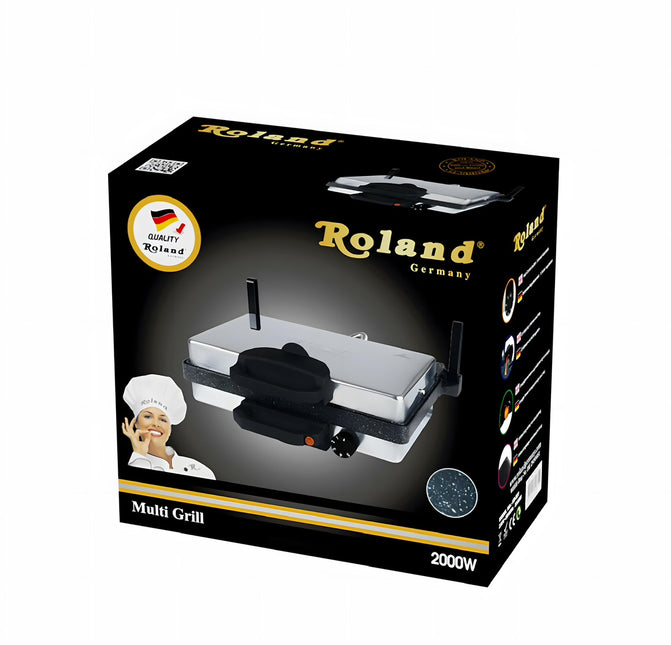 Roland Roland Exclusive Multi Grill Apparaat RVS